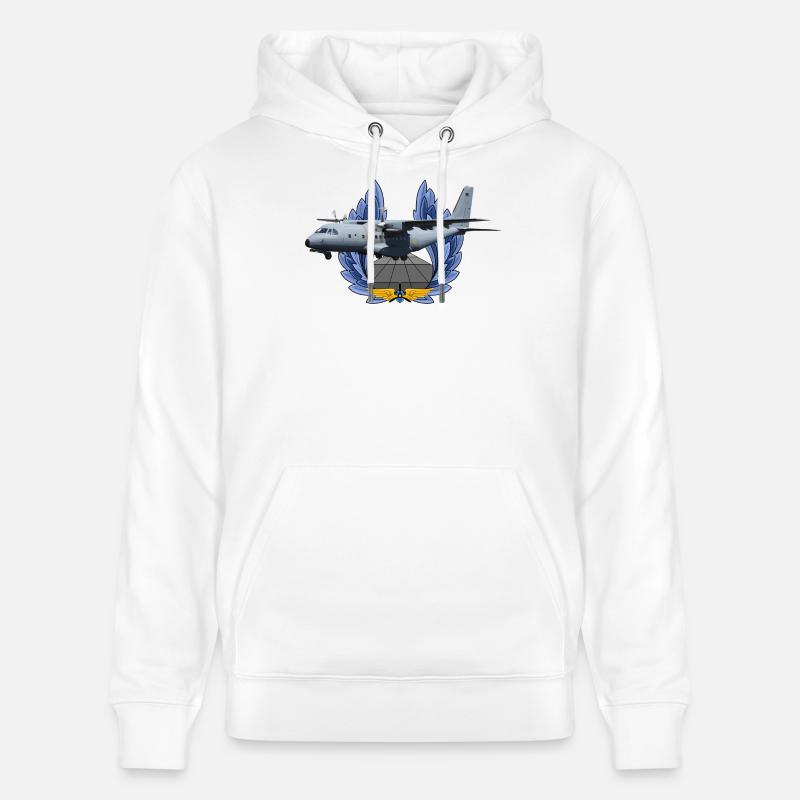 CN-235 - Sweat à capuche bio CRUISER Stanley/Stella Unisexe - blanc