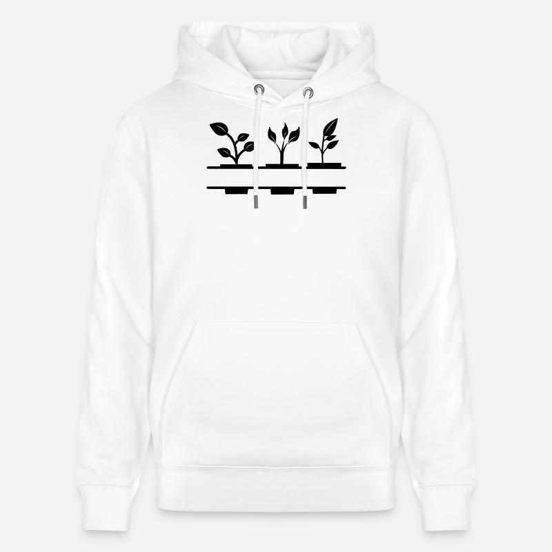 Coupes de bannières - Sweat à capuche bio CRUISER Stanley/Stella Unisexe - blanc