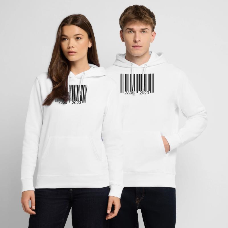 Code-barres Sweat à capuche bio CRUISER Stanley/Stella Unisexe