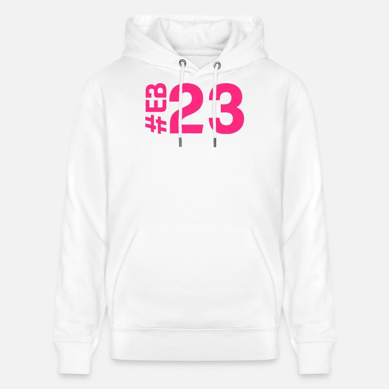 EB23 - Sweat à capuche bio CRUISER Stanley/Stella Unisexe - blanc