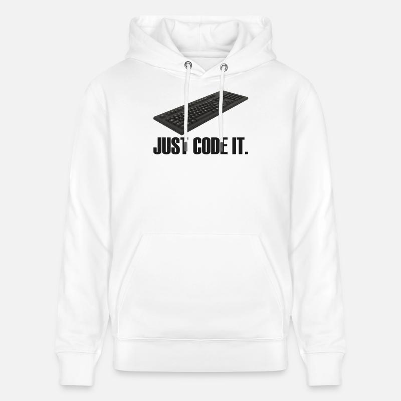 Just Code it - Stanley/Stella Unisex Bio-Hoodie CRUISER  - Weiß