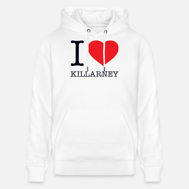 J’ADORE KILLARNEY - Sweat à capuche bio CRUISER Stanley/Stella Unisexe - blanc