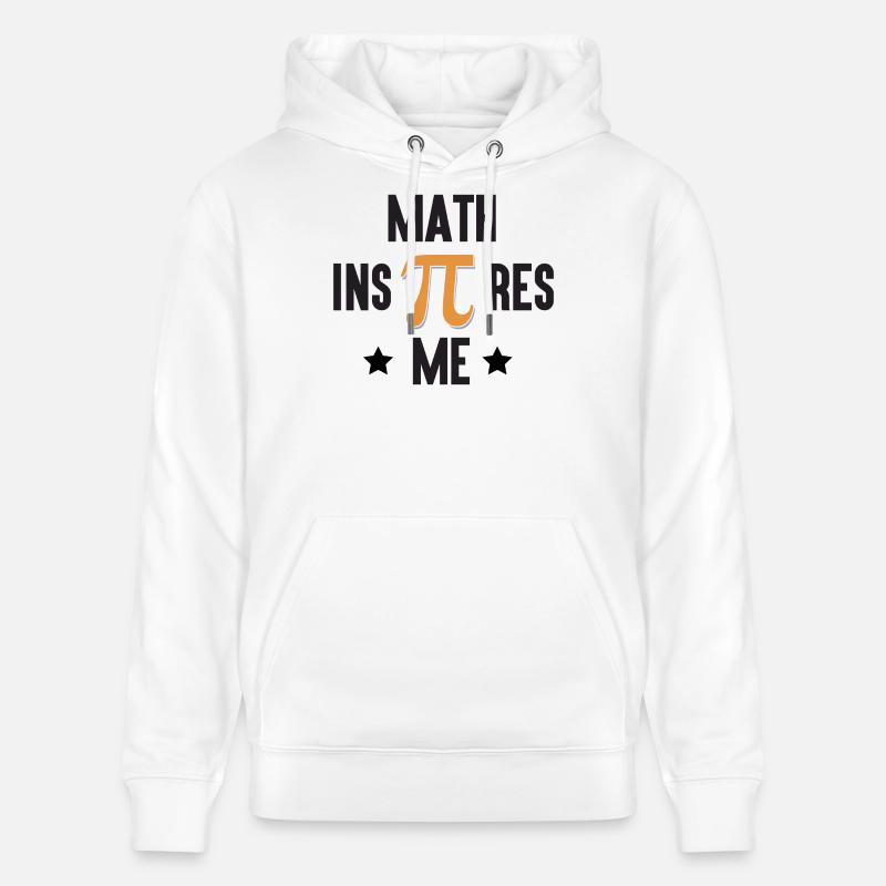 Pi Day - Les mathématiques m’inspirent - Sweat à capuche bio CRUISER Stanley/Stella Unisexe - blanc