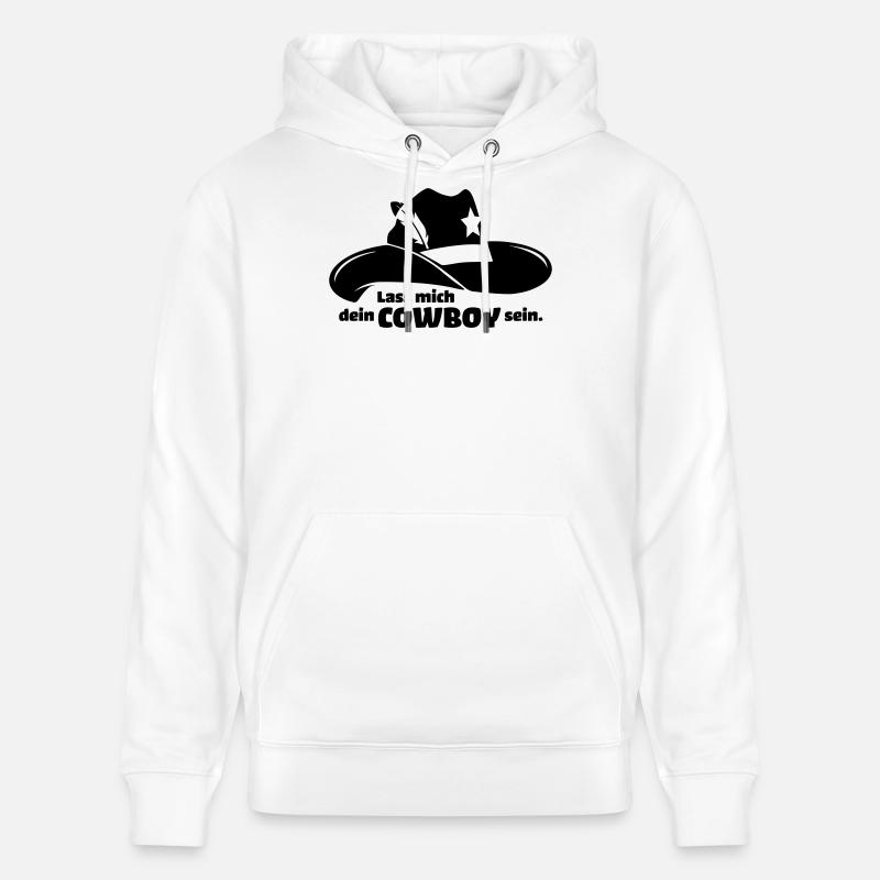 Cowboy Carnaval Fête De Carnaval - Sweat à capuche bio CRUISER Stanley/Stella Unisexe - blanc