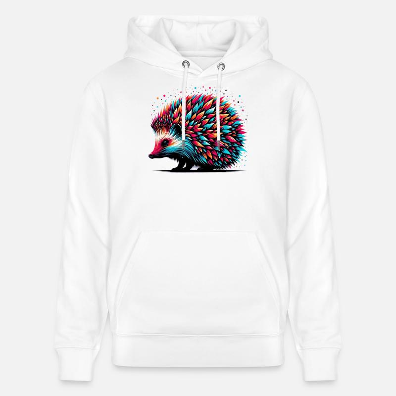 Igel - Stanley/Stella Unisex Bio-Hoodie CRUISER  - Weiß