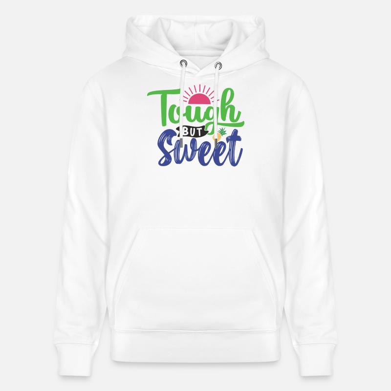 Dur mais doux - Sweat à capuche bio CRUISER Stanley/Stella Unisexe - blanc