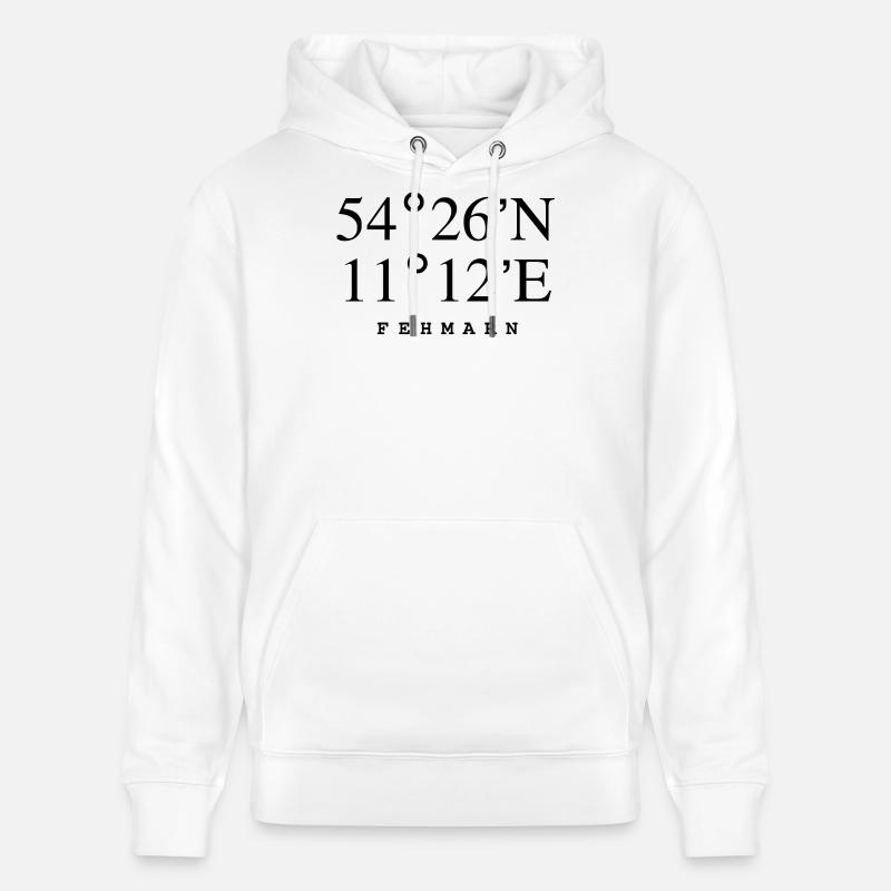 Fehmarn - Sweat à capuche bio CRUISER Stanley/Stella Unisexe - blanc