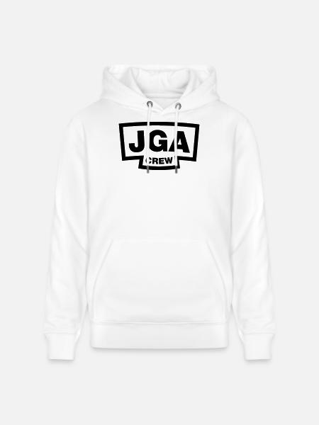 JGA Crew - Emblem - Stanley/Stella Unisex Bio-Hoodie CRUISER - Weiß