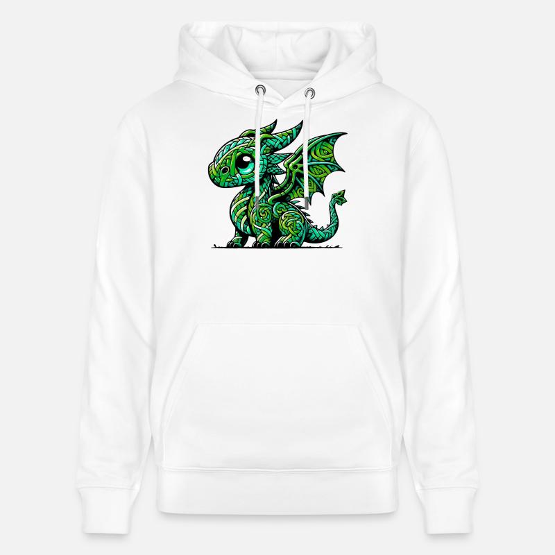 Dragon - Sweat à capuche bio CRUISER Stanley/Stella Unisexe - blanc