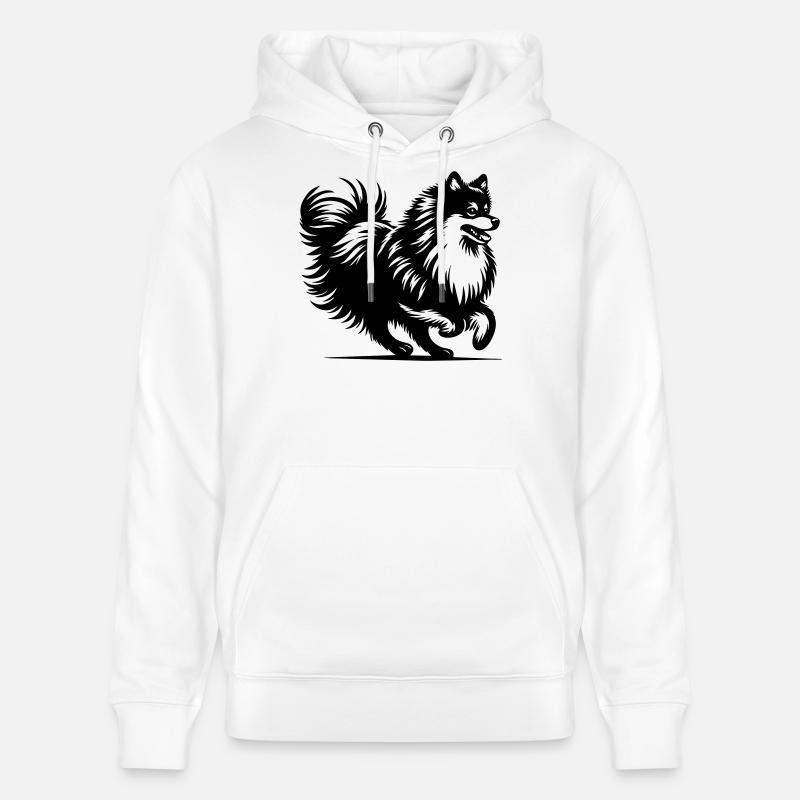 Tranchant - Sweat à capuche bio CRUISER Stanley/Stella Unisexe - blanc