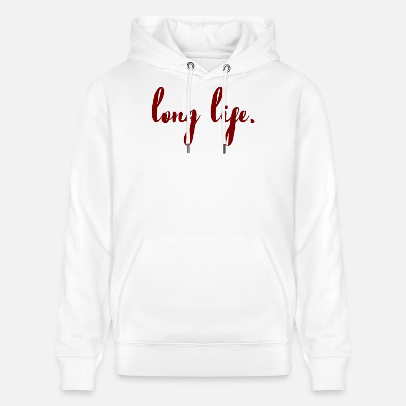 Scénario de longue durée - Sweat à capuche bio CRUISER Stanley/Stella Unisexe - blanc