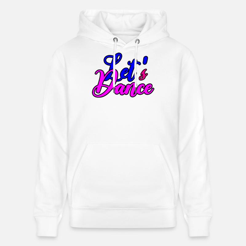 Motivation de danse joyeuse - Sweat à capuche bio CRUISER Stanley/Stella Unisexe - blanc