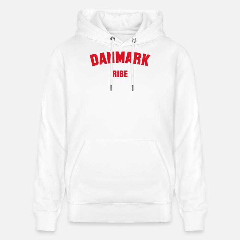 RIBE Danemark Dänemark - Sweat à capuche bio CRUISER Stanley/Stella Unisexe - blanc