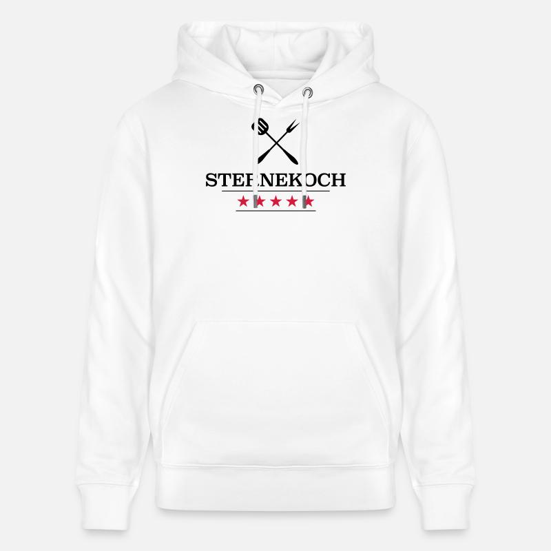 Cadeaux amusants pour le chef - Sweat à capuche bio CRUISER Stanley/Stella Unisexe - blanc
