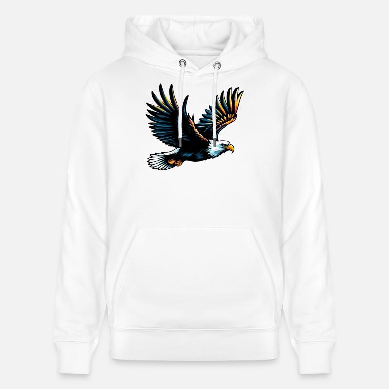 Aigle - Sweat à capuche bio CRUISER Stanley/Stella Unisexe - blanc