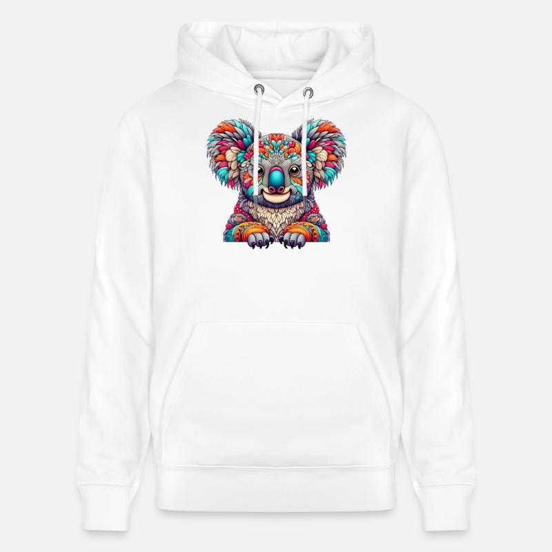 Koala - Sweat à capuche bio CRUISER Stanley/Stella Unisexe - blanc