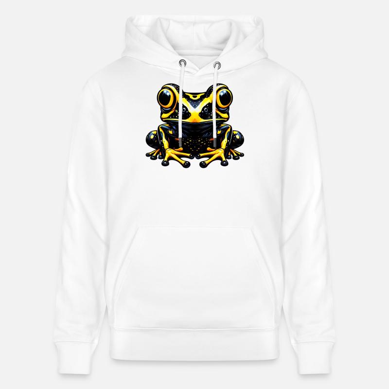 Grenouille - Sweat à capuche bio CRUISER Stanley/Stella Unisexe - blanc