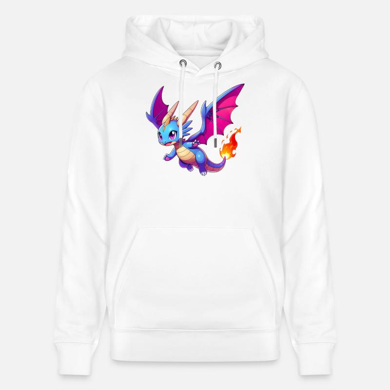 Dragon - Sweat à capuche bio CRUISER Stanley/Stella Unisexe - blanc