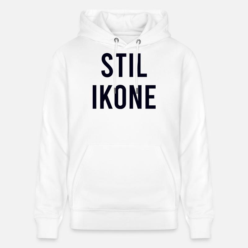 STYLE ICON - Stanley/Stella CRUISER Unisex Organic Hoodie - white