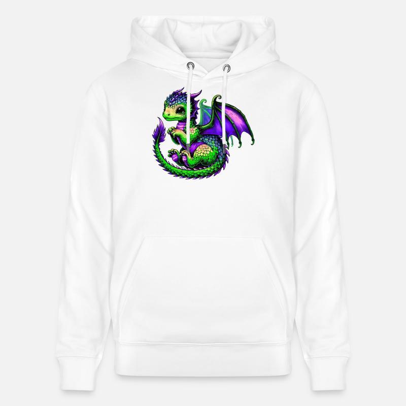 Dragon - Sweat à capuche bio CRUISER Stanley/Stella Unisexe - blanc