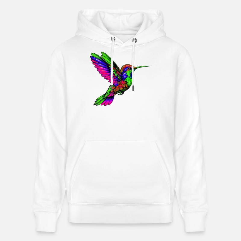 Colibri - Sweat à capuche bio CRUISER Stanley/Stella Unisexe - blanc