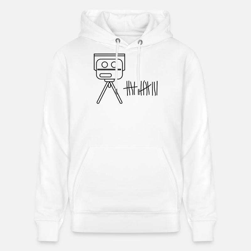 Piège à vitesse - Sweat à capuche bio CRUISER Stanley/Stella Unisexe - blanc