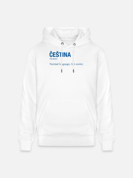 CESTINA, République tchèque - Sweat à capuche bio CRUISER Stanley/Stella Unisexe - blanc
