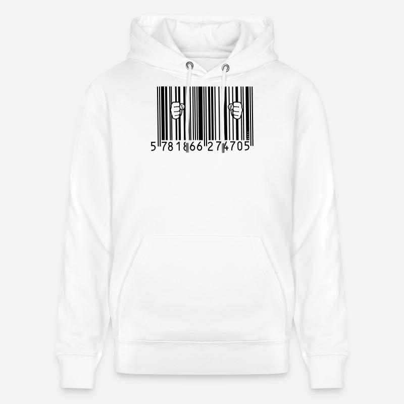 CONSOCIDE - Sweat à capuche bio CRUISER Stanley/Stella Unisexe - blanc