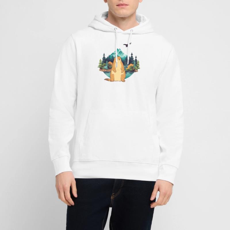 Murmeltier Stanley/Stella Unisex Bio-Hoodie CRUISER 