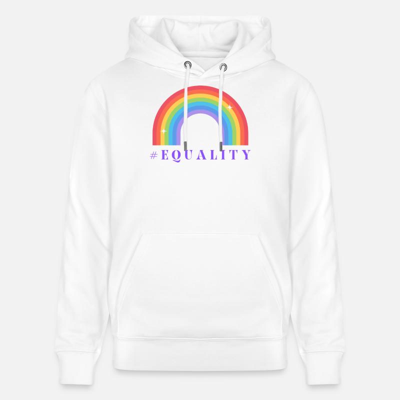 Pride Month Equality - Stanley/Stella Unisex Bio-Hoodie CRUISER  - Weiß