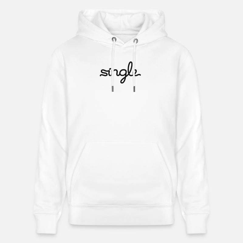 Single - Stanley/Stella Unisex Bio-Hoodie CRUISER  - Weiß