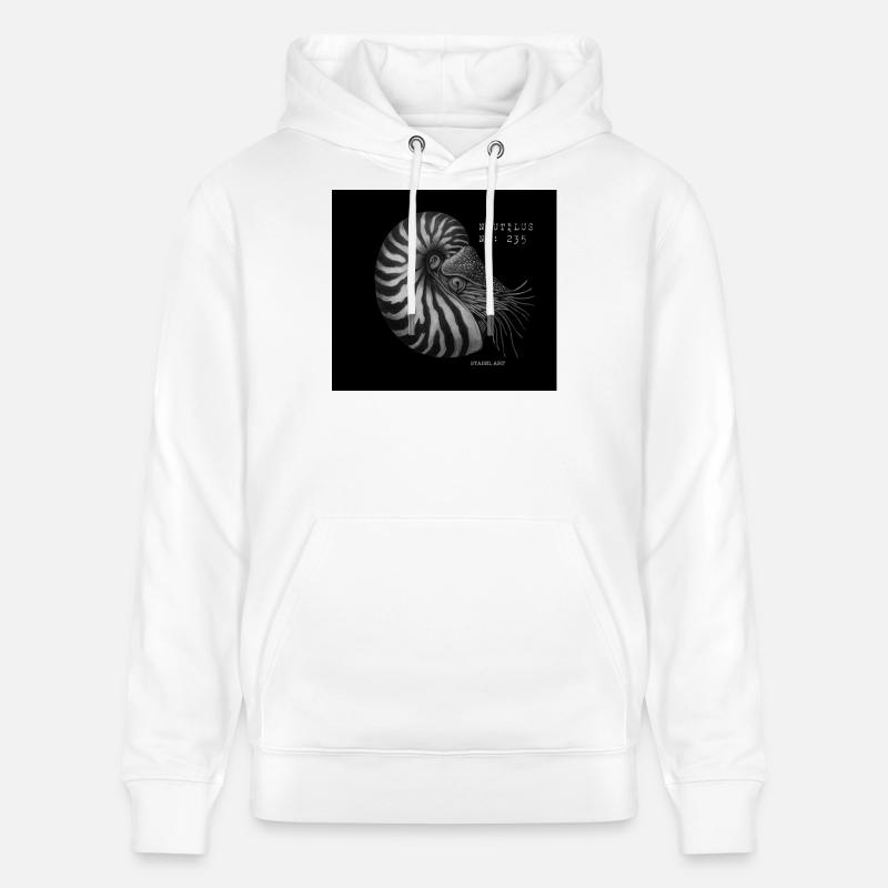 Perlboot - Nautilus - Stanley/Stella Unisex Bio-Hoodie CRUISER  - Weiß