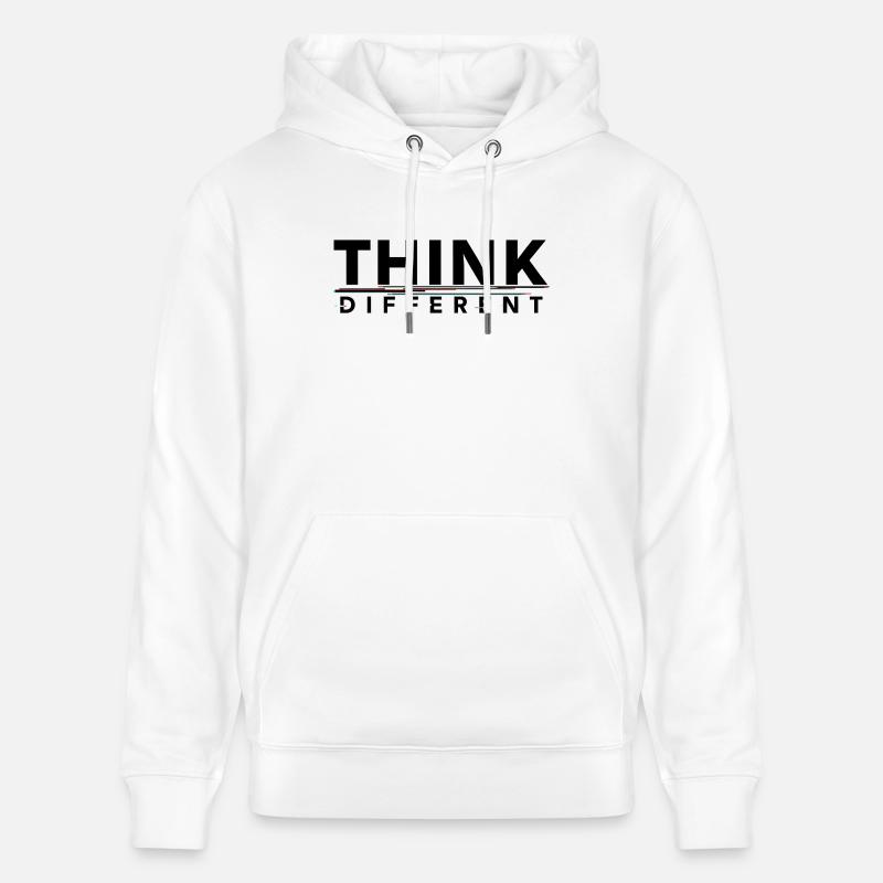 Responsabiliser Penser différemment Conception de motivation - Sweat à capuche bio CRUISER Stanley/Stella Unisexe - blanc