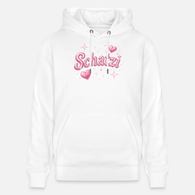 schatzi / Y2K Style - Sweat à capuche bio CRUISER Stanley/Stella Unisexe - blanc