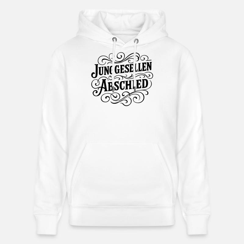 Enterrement de vie de garçon - Sweat à capuche bio CRUISER Stanley/Stella Unisexe - blanc