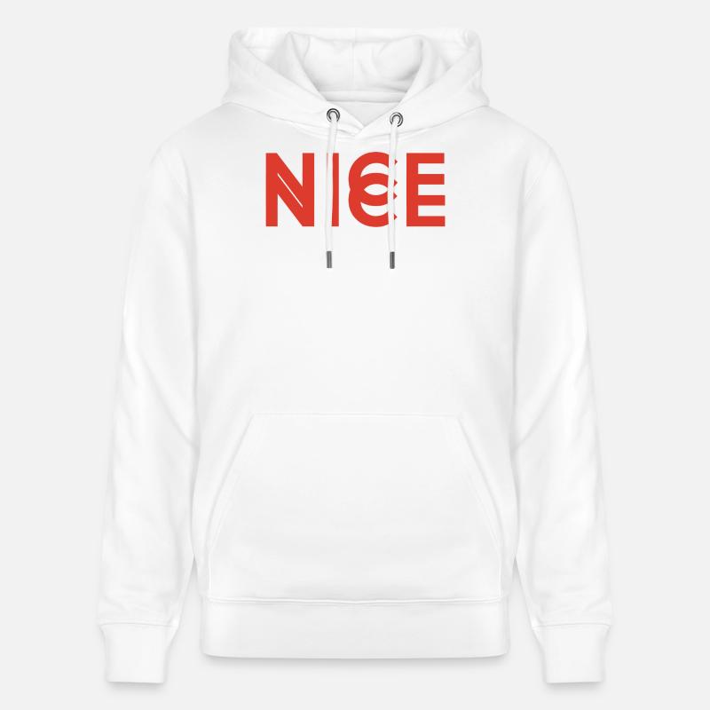 Nice Nice - Sweat à capuche bio CRUISER Stanley/Stella Unisexe - blanc