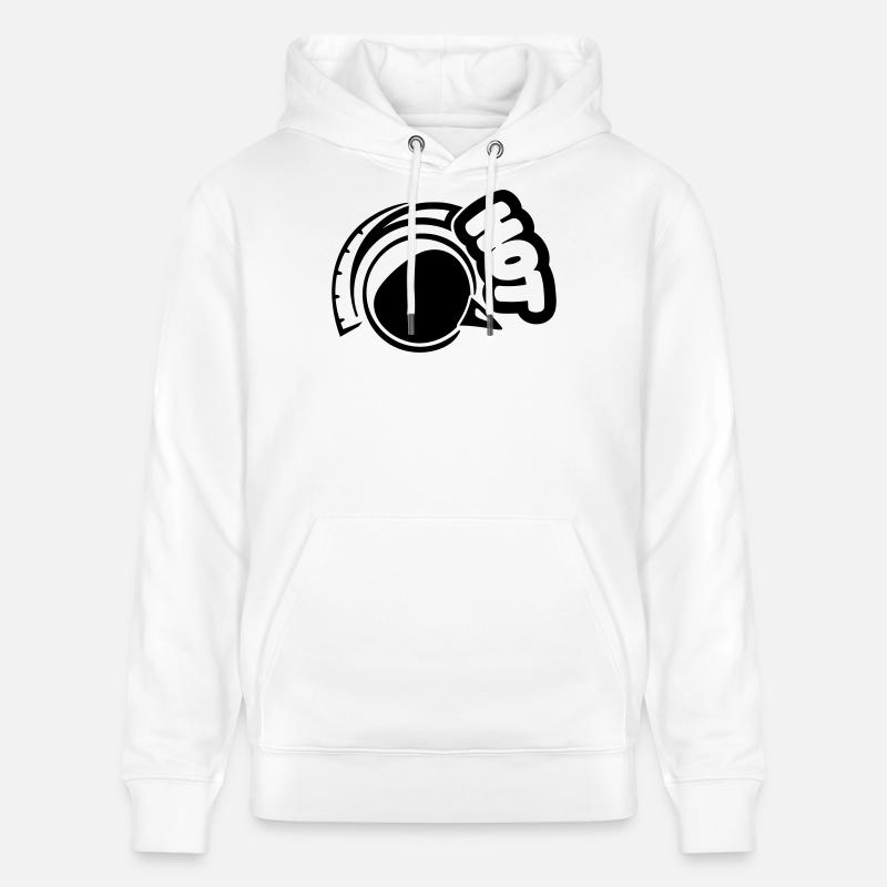 Chaud - Sweat à capuche bio CRUISER Stanley/Stella Unisexe - blanc