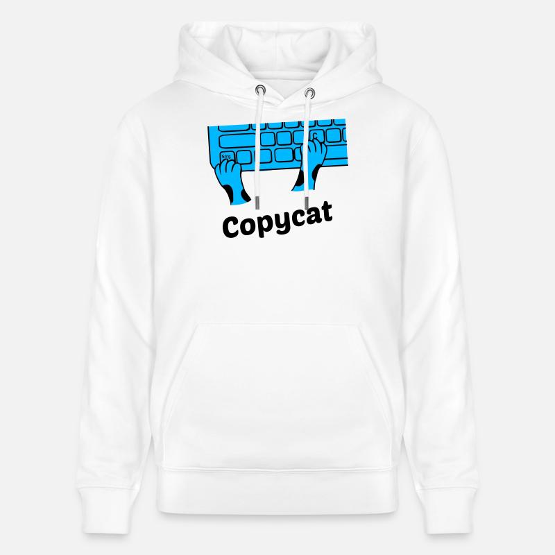 Copycat - Sweat à capuche bio CRUISER Stanley/Stella Unisexe - blanc