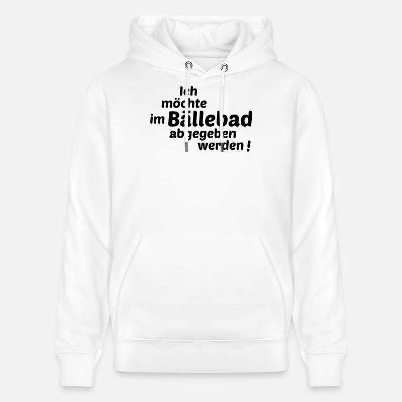 Baellebad - Sweat à capuche bio CRUISER Stanley/Stella Unisexe - blanc