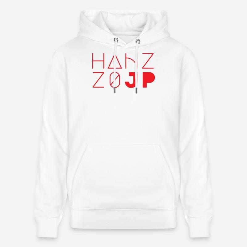 HANZZO - Sweat à capuche bio CRUISER Stanley/Stella Unisexe - blanc