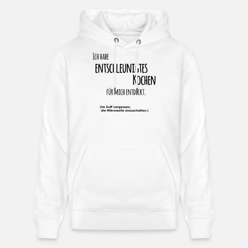 Cuisson décélérée - Sweat à capuche bio CRUISER Stanley/Stella Unisexe - blanc