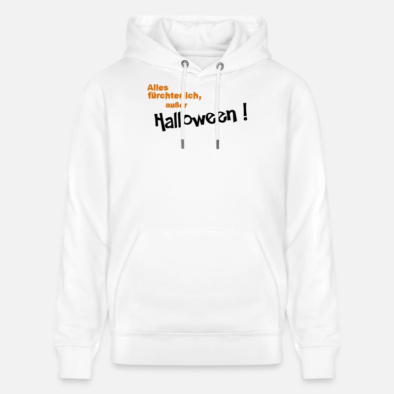 Halloween - Sweat à capuche bio CRUISER Stanley/Stella Unisexe - blanc