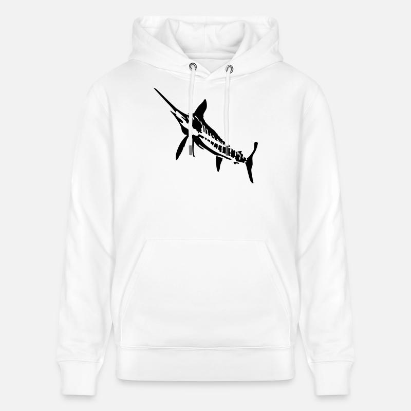 Marlin - Sweat à capuche bio CRUISER Stanley/Stella Unisexe - blanc