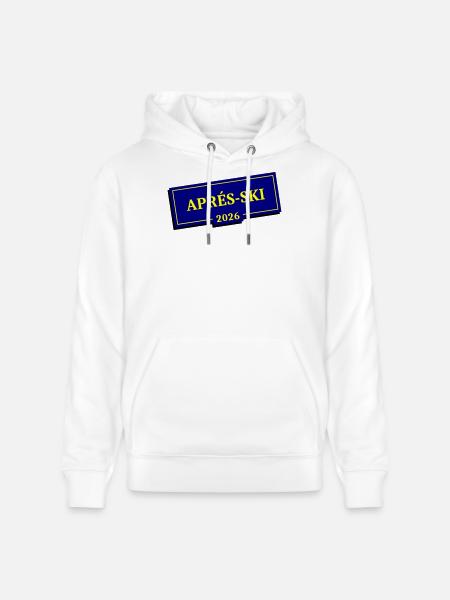 Après-ski 2026 - Stanley/Stella CRUISER Unisex Organic Hoodie - white