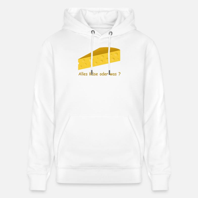 Fromage - Sweat à capuche bio CRUISER Stanley/Stella Unisexe - blanc