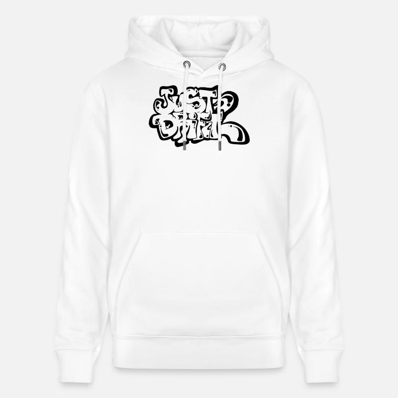 Juste Drift 02 - Sweat à capuche bio CRUISER Stanley/Stella Unisexe - blanc