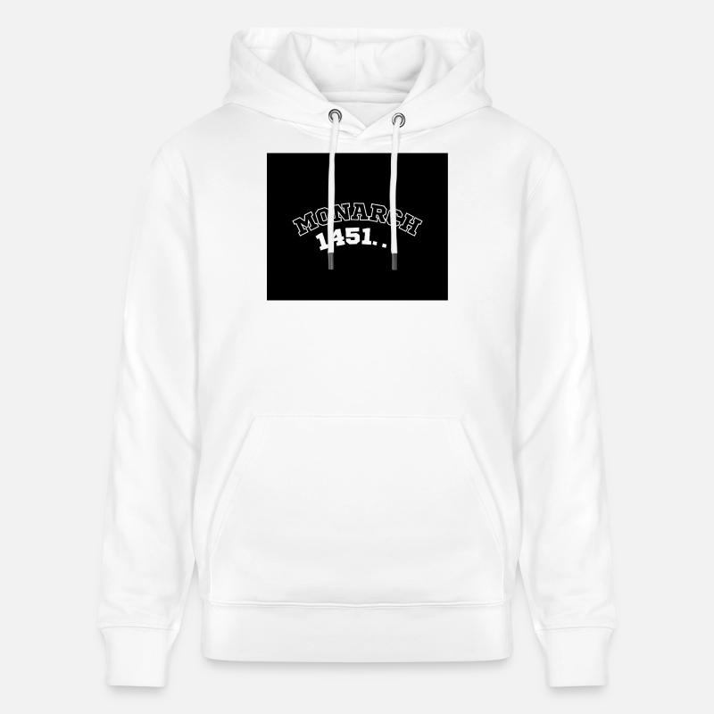 Monarch 1451 Chronik - Stanley/Stella Unisex Bio-Hoodie CRUISER  - Weiß