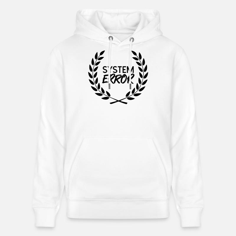 Défaillance du système - Sweat à capuche bio CRUISER Stanley/Stella Unisexe - blanc