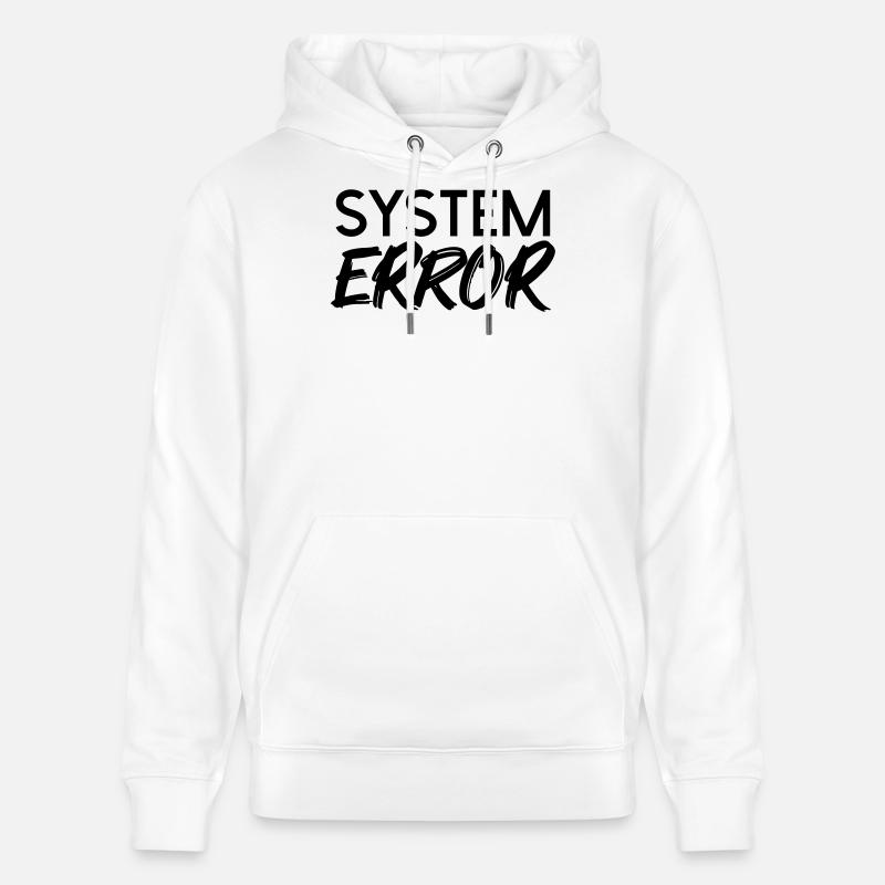 Systemfehler  - Stanley/Stella Unisex Bio-Hoodie CRUISER  - Weiß