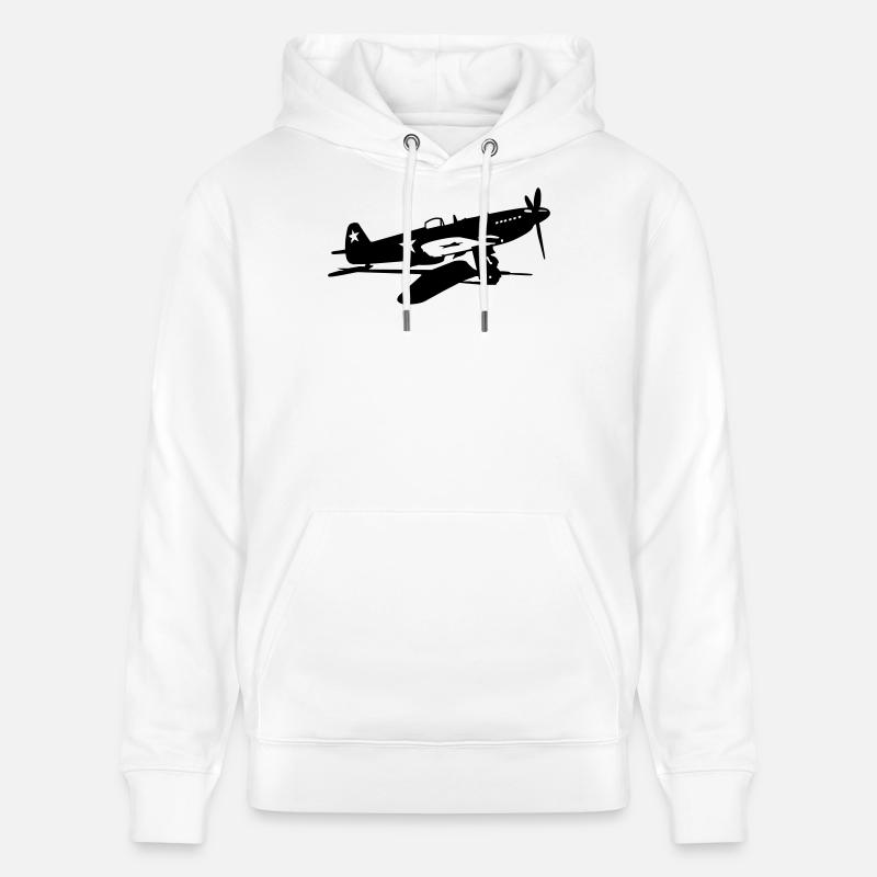 Yak-3 M - Sweat à capuche bio CRUISER Stanley/Stella Unisexe - blanc